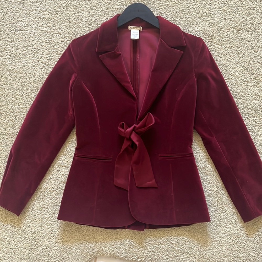 Red velvet beautiful jacket
